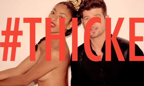 robin thicke blurred lines unrated