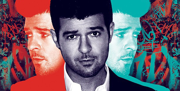 ROBIN THICKE REVEALS ‘BLURRED LINES’ ALBUM COVER & TRACKLISTING