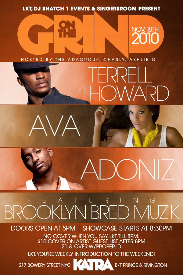 ON THE GRIND FLYER 2 FRONT