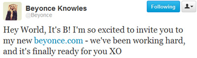 beyonce-first-tweet