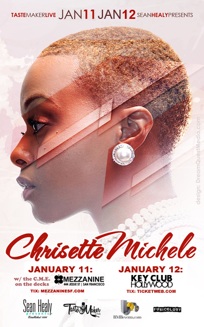 Chrisette Michele Cali shows