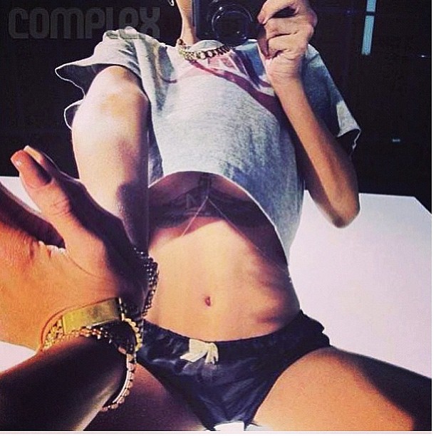 Rihanna inside complex 4