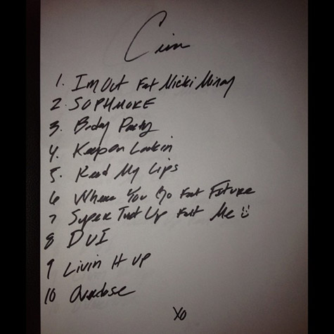 ciara-tracklisting