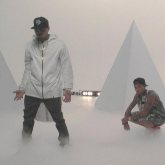 tyga-chris-brown-for-the-road-video-shoot2