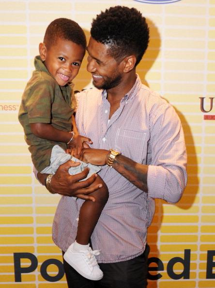 Usher and son Usher Raymond V