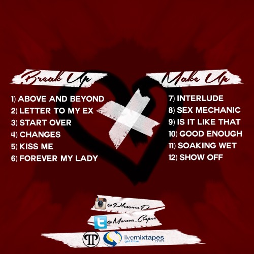 Pleasure P BUTMU Mixtape Back Cover