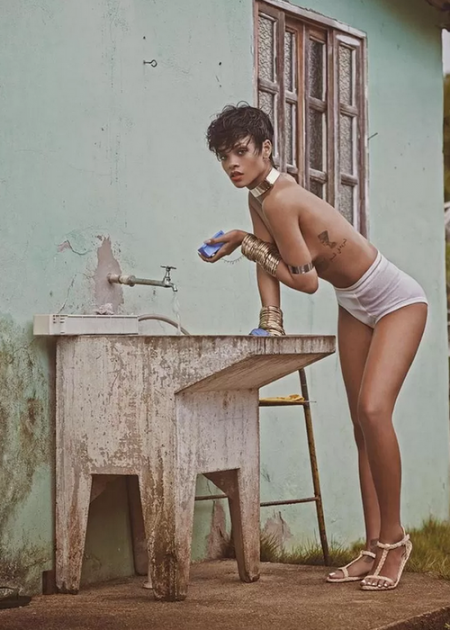 Rihanna Vogue Brazil 4