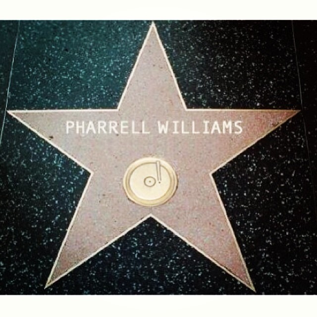 Pharrell Williams Hollywood Walk of Fame