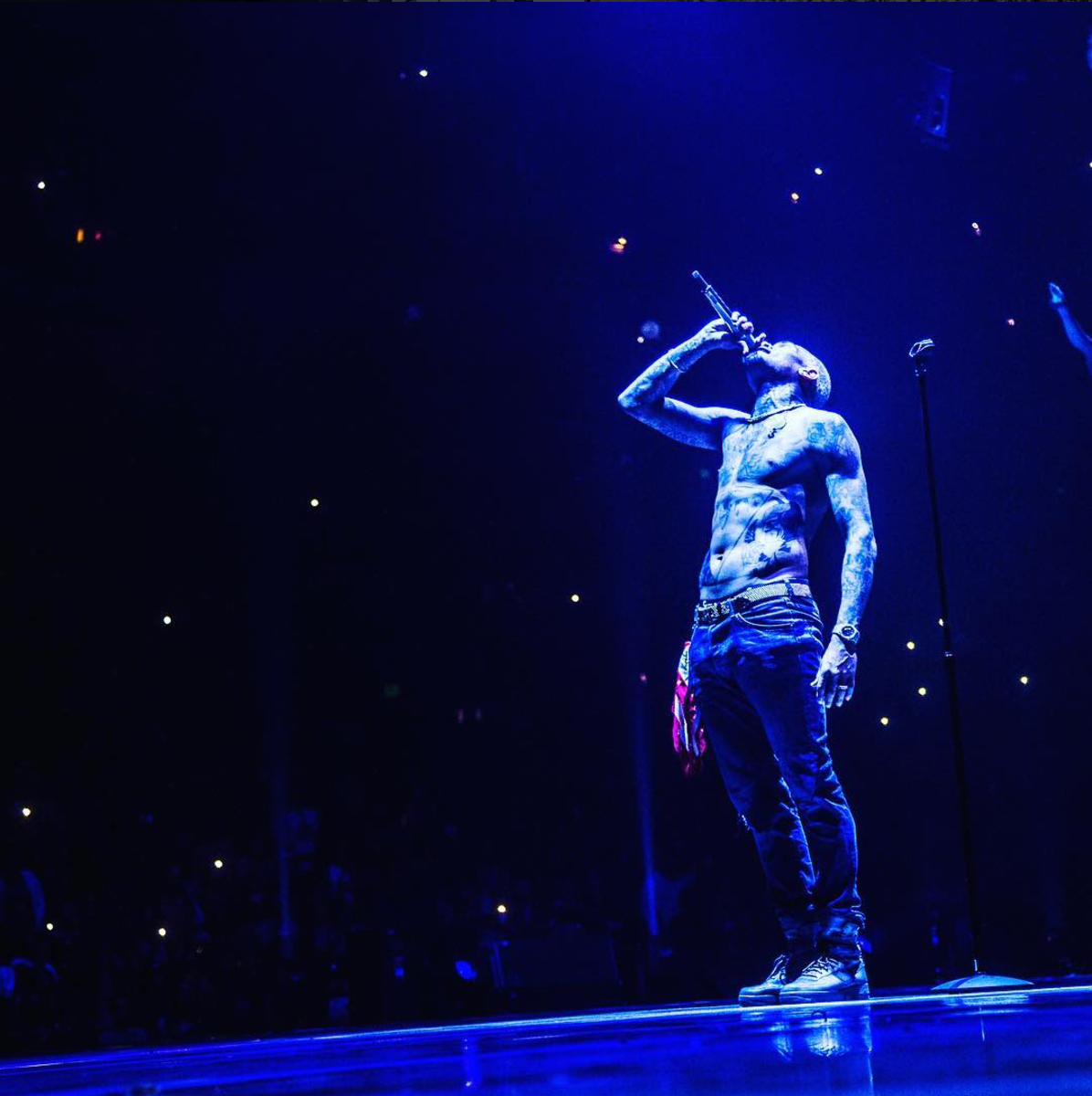 chris brown recent tour